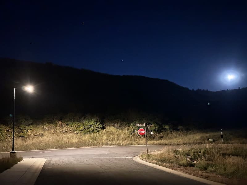 Off-grid solar streetlights installed in rural areas without grid access