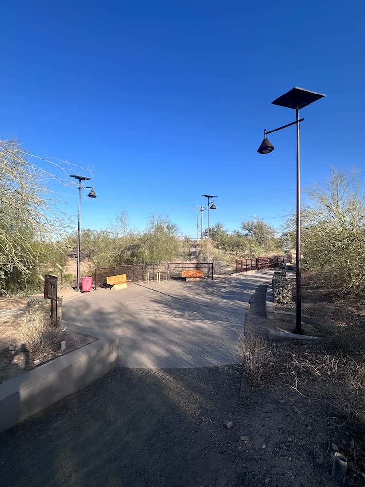 Durable, weather-resistant solar parking lot lights capable of withstanding extreme weather conditions.