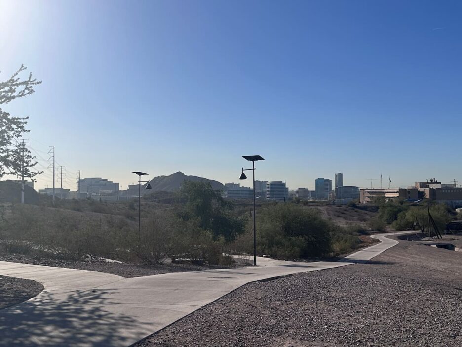 solar lighting for parks and walkways