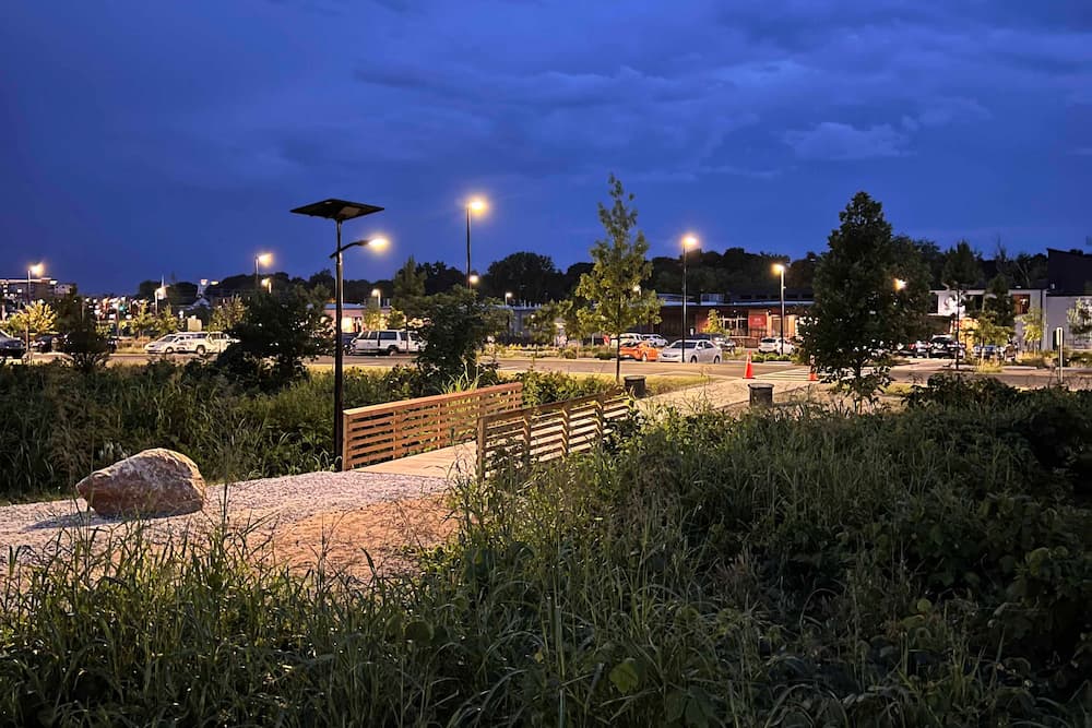 Featured image for “How Solar Street Lighting Reduces Light Pollution and Improves Public Safety”