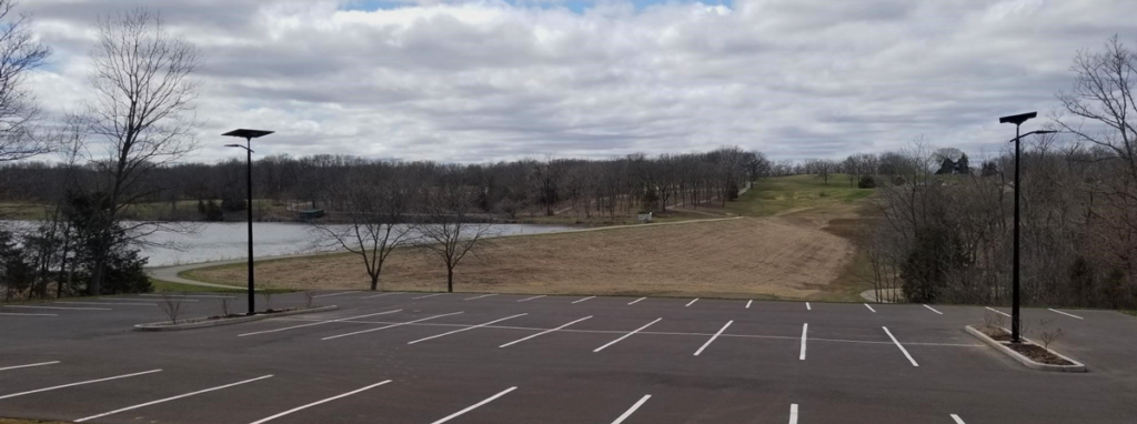 best solar powered parking lot lights